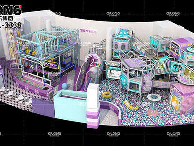 Qilong Singapore Project 400 sqm Indoor Playground
