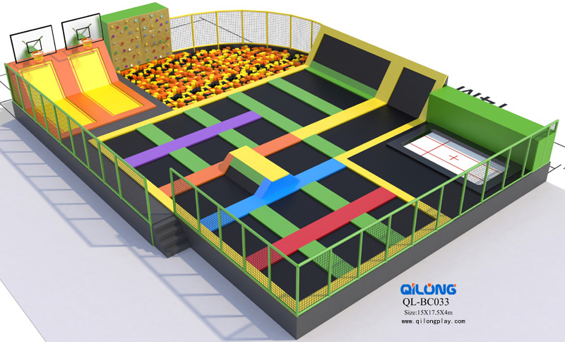 dodgeball trampoline park