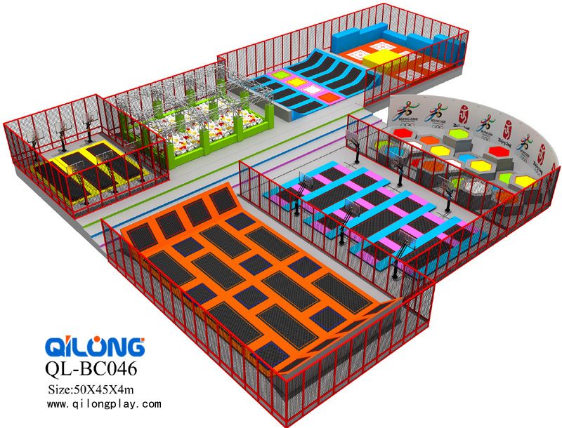 outdoor trampoline park near me