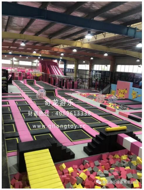 QILONG popular trampoline project