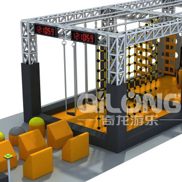 Trampoline project---Timing Ninja warrior