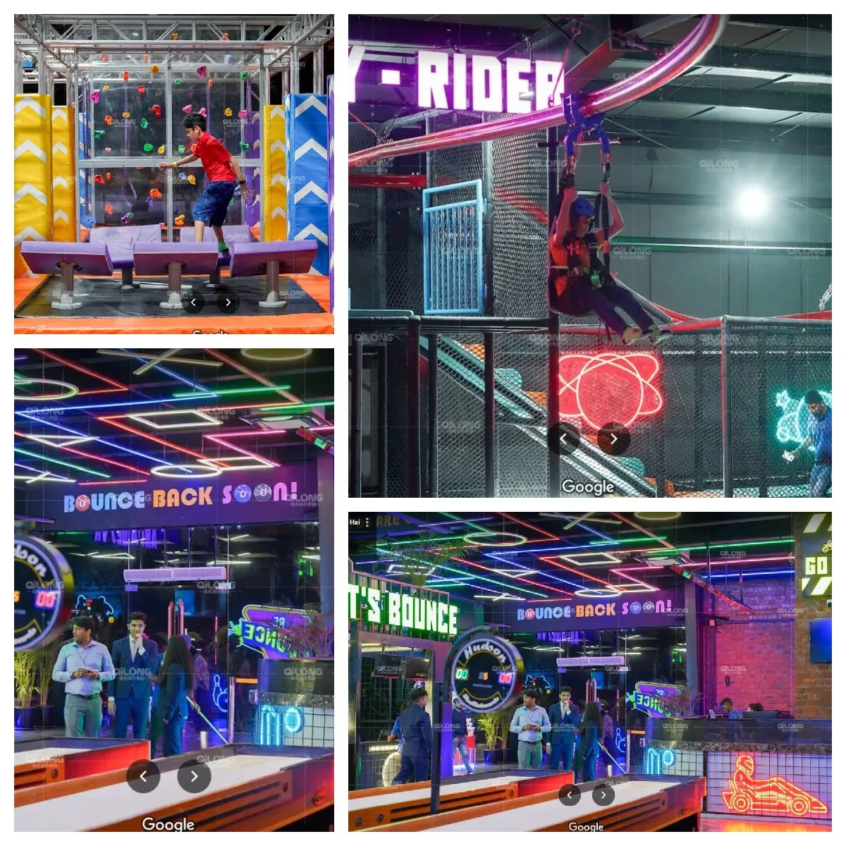 1500㎡ Trampoline park in india