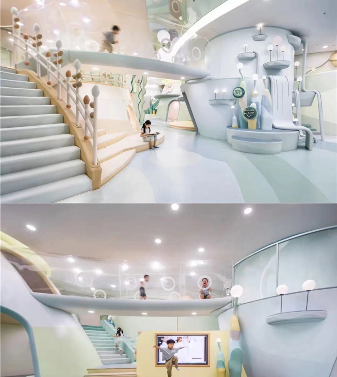 What is the high-end customized indoor playground? popularization of science
