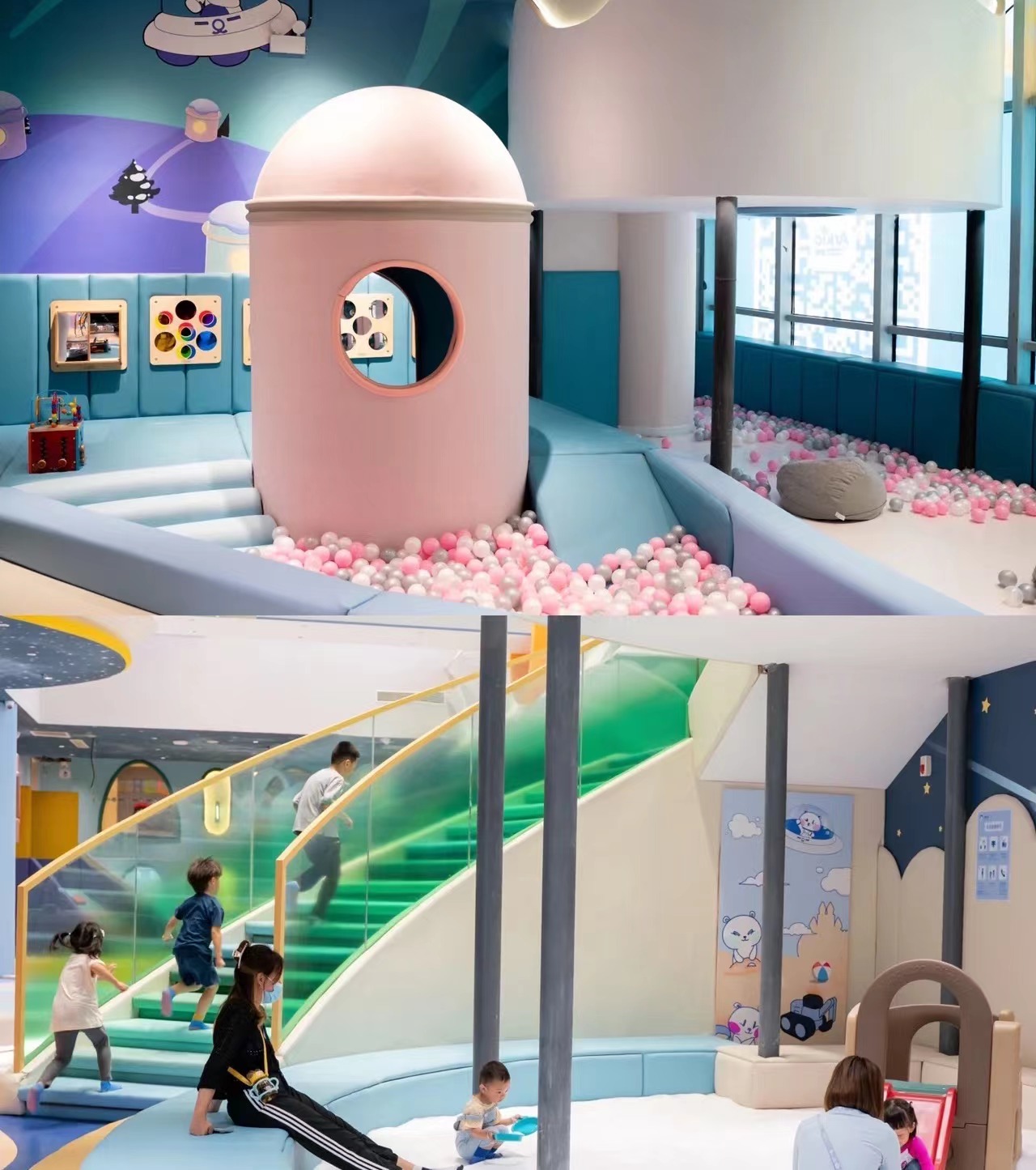 Indoor playground, let children grow happily!