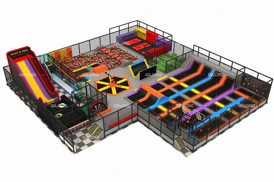 Trampoline park manufactory