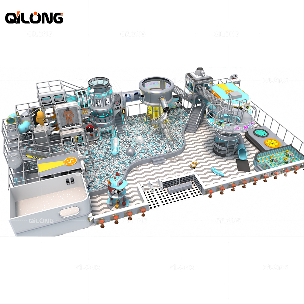 QiLong Children Indoor Playground Family Entertainment Playground Equipment Factory