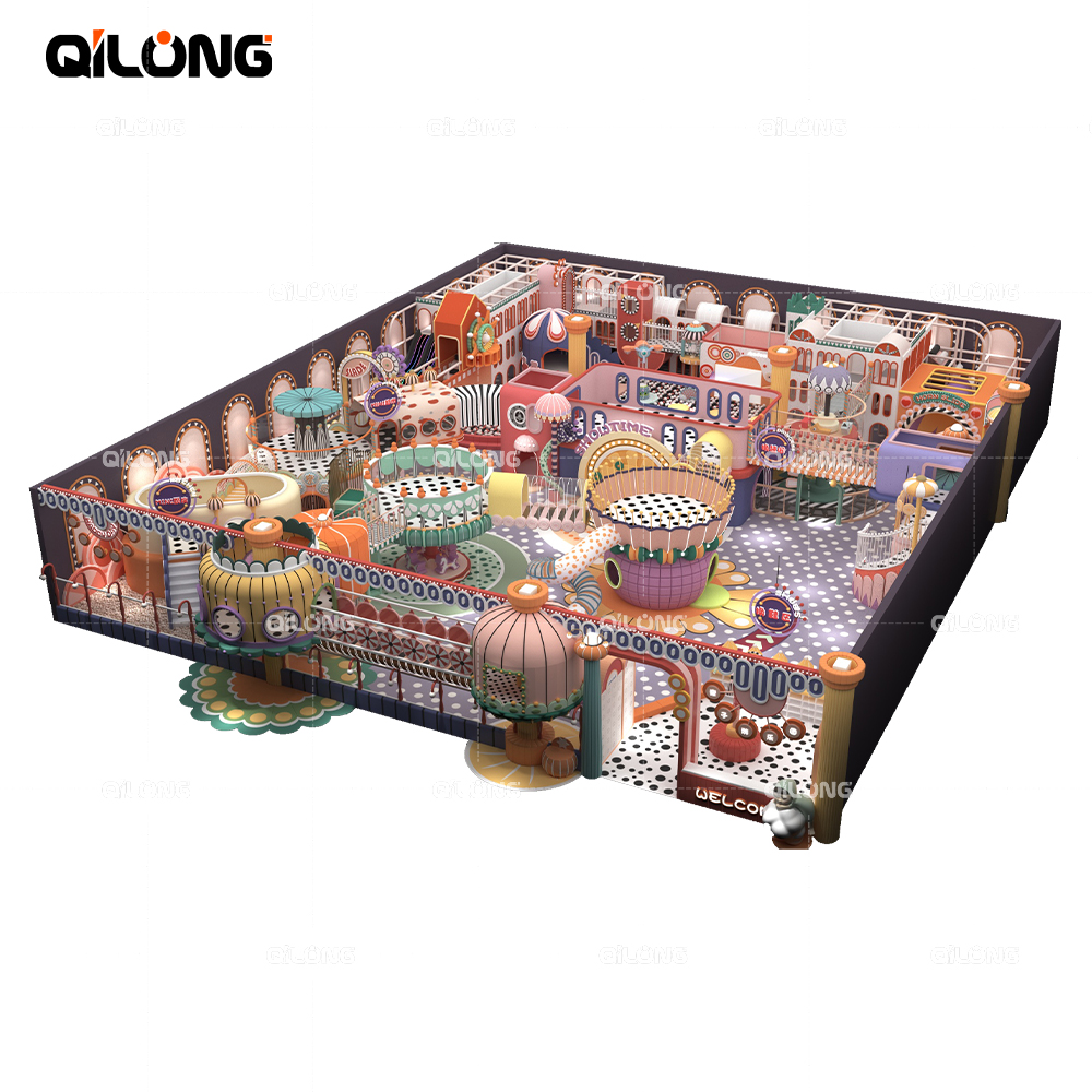 New Design Amusement Park Space theme park Kids Small Indoor Playground Equipment ninja indoor playground