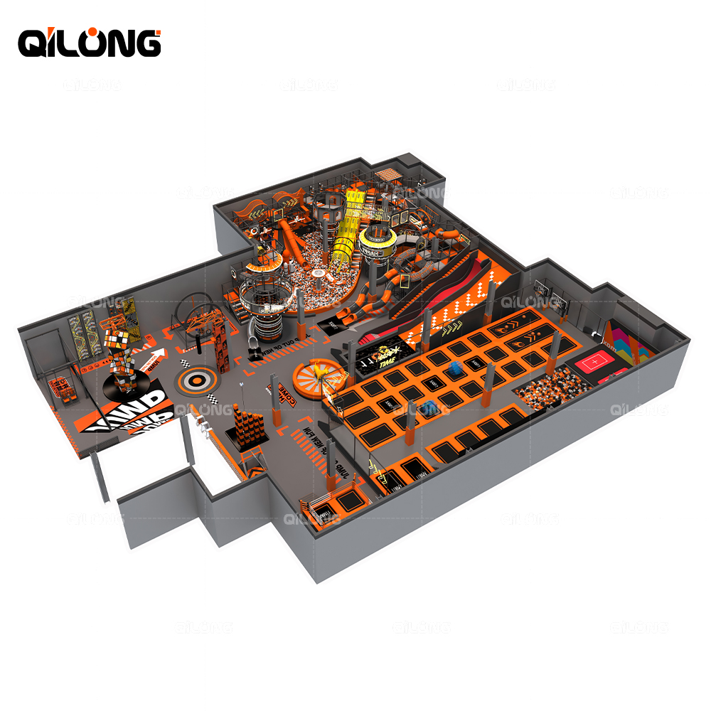 2023 QiLong Amusement Equipment----Case sharing of 1700 square meters in Taizhou, China