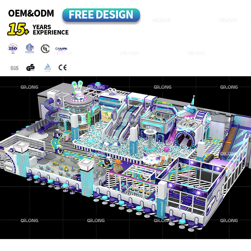 Professional Indoor Playground Equipment for Kids Children Fun Soft Play Area Slides Ball Pools Indoor Amusement Park Equipment