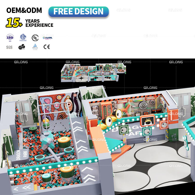 Indoor Playground with Multi Activities Kids Play Area Amusement Equipment Indoor Playground for Kids