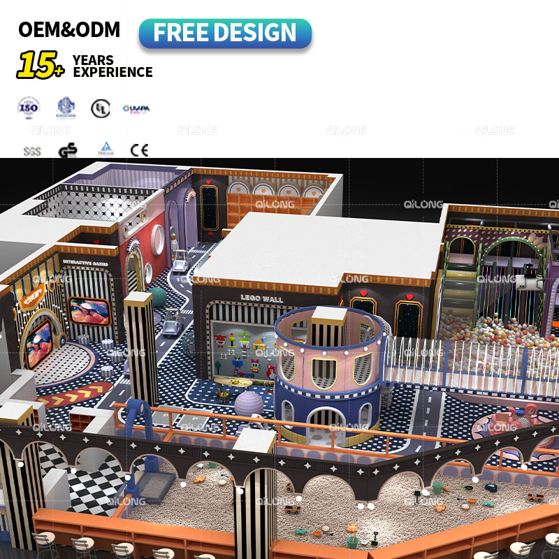Durable Indoor Playground Softplay Equipment Indoor Amusement Park Family Large Amusement Equipment Kids Soft Play Center