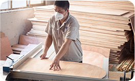 >Carpentry + Upholstery