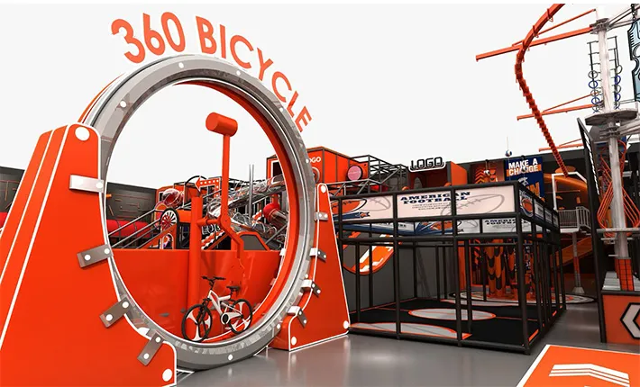 360 Bike (360-Degree Rotating Bicycle)