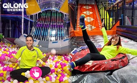 Asturia, Spain Trampoline Park-3000㎡