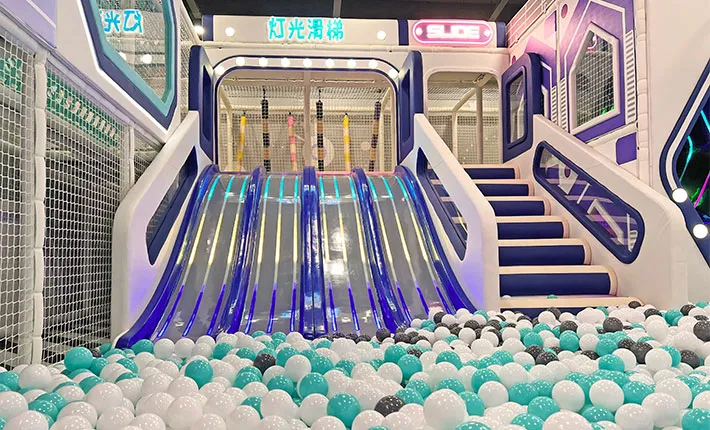 Ball Pool & Slide Area