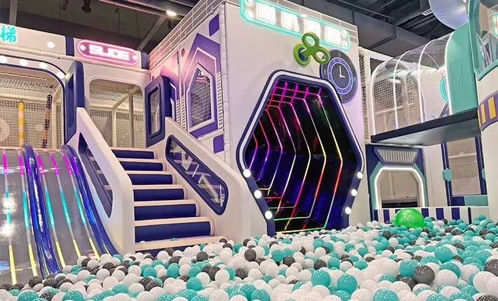 Ball Pool & Slide Area