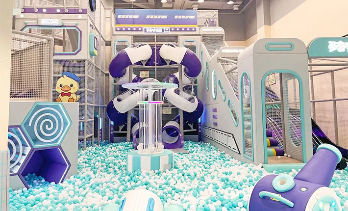 Ball Pool & Slide Area