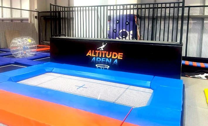 Professional Trampoline Area