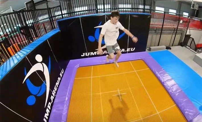 Professional Trampoline Area