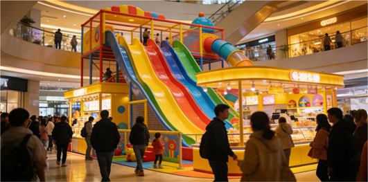 Large shopping malls