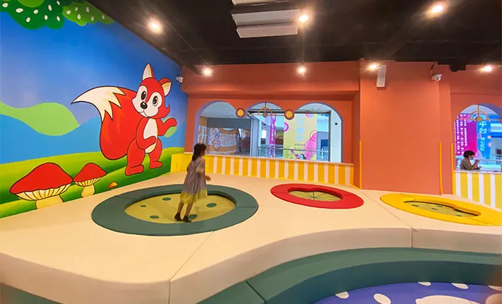 Toddler Trampoline Area