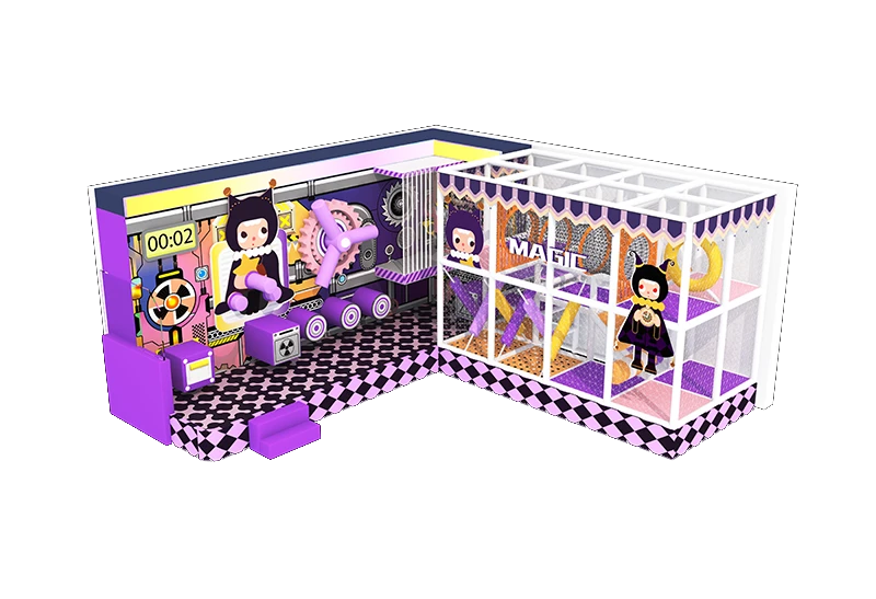 Well-Structured Indoor Playground: Supports Clear, Organized Venue Planning – Easy to Integrate into Overall Layout