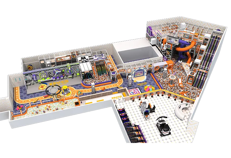 Stage & Arcade Family Play Center: Interactive Climbing Wall, Video Games, Sand Pit & Toddler Soft Play Zone