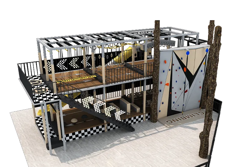 Continuous Movement Ninja Course: Smooth Uninterrupted Experience – Boosts Playtime & Retention – Flexible for Any Layout