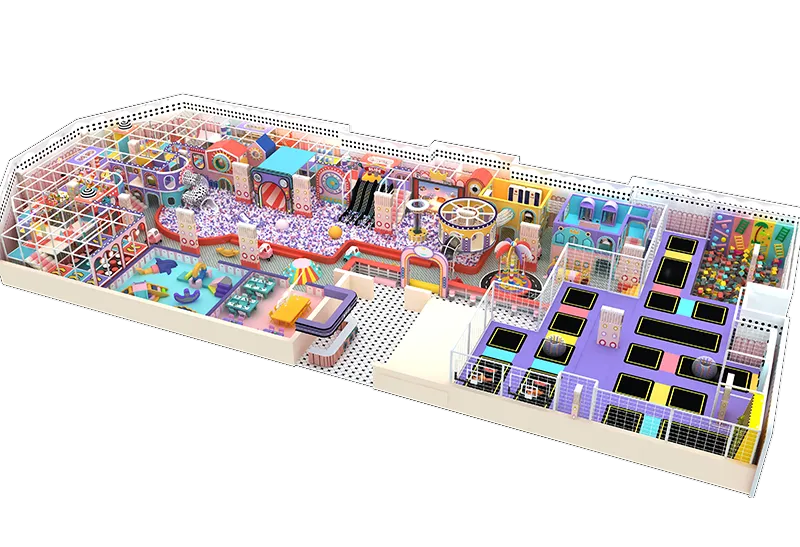 Multi-Format High-End Indoor Play Solution: Exquisite Scenario Design & Scientific Zoning for Safety, Aesthetics & Efficiency