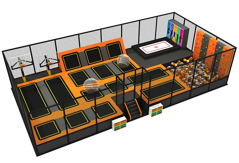 High-Safety-Indoor-Trampoline-Park